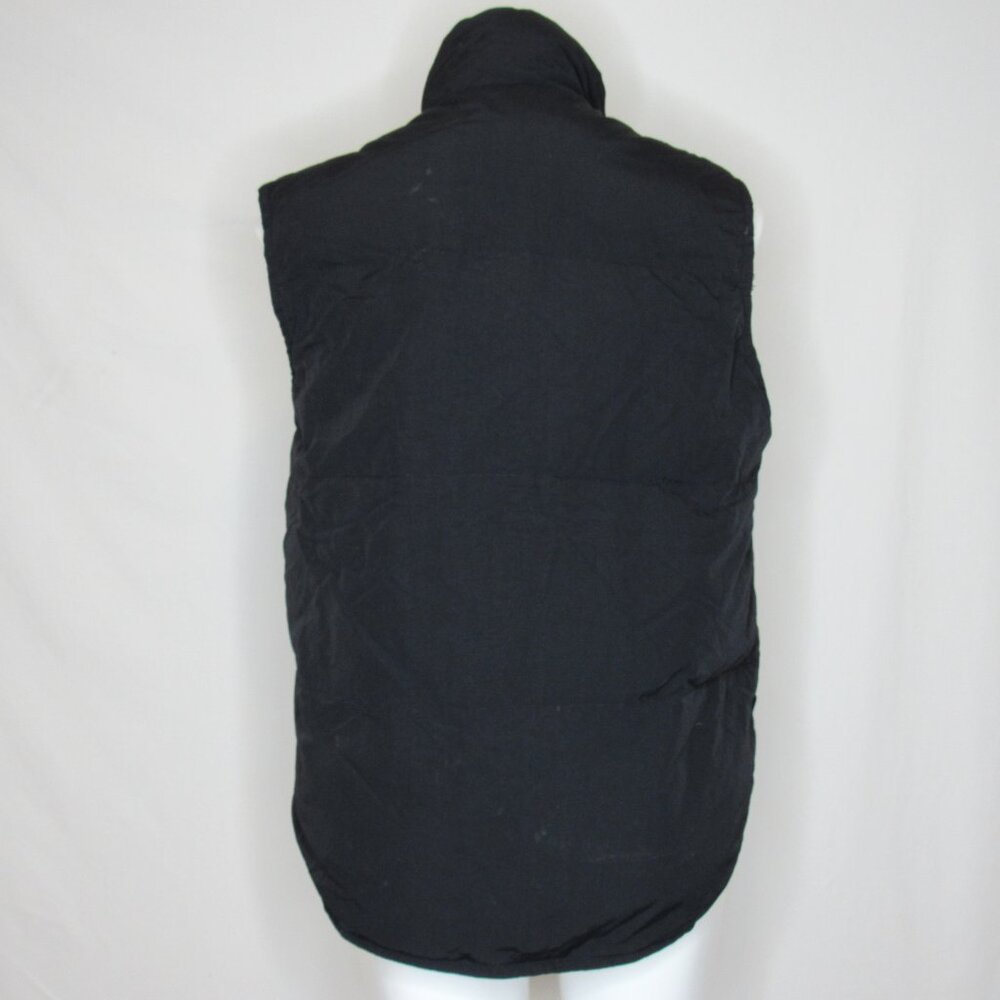 Eddie Bauer Black Goose Down Puffer Vest Women's M Medium - Picture 3 of 8